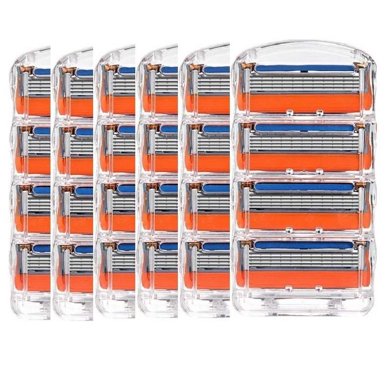 

16/24 blade five-layer Shaving Razor Blades 5C слой 16 лезвие Compatible For Men Face Care